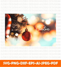 Merry christmas & happy new year Christmas Card for Husband, Wife, Boyfriend, Girlfriend svg,png - GZIBO