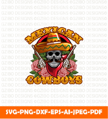 Skull mexican cowboys logo design concept SVG,  Savage love Svg,Flower Svg,  Sunflower Svg, Rose SVG,  Floral Svg, Wildflower Svg, Cut File for Cricut, Silhouette, Digital Download