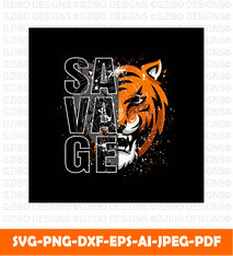 Savage typography design t shirt premium vector