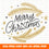 Merry christmas gold black lettering text, xmas greeting card, new year wishing banner  Christmas Holiday Font Christmas SVG letters Cricut Christmas Font OTF New Year font Christmas Font SVG Holiday Font Cricut Сalligraphy font - GZIBO