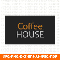 coffee-house-chalk-editable-text-effect svg Modern Font , Cricut Fonts, Procreate Fonts,  Branding Font, Handwritten Fonts, Farmhouse Fonts, Fonts for Crafting