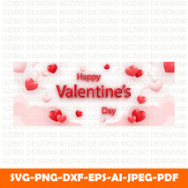 valentine-s-day-horizontal-banner-template heart svg, hearts svg, love svg, svg hearts, free svg hearts, valentine svg, free valentine svg, free valentines svg, valentines day svg