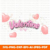 valentines-day-text-effect-with-3d-style svg,Heart Svg, Love Svg, Hearts SVG, Valentine Svg, Valentines day Svg, Cut File for Cricut, Silhouette, Digital Download
