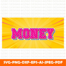money editable text effect modern trend style  Modern Font ,Cricut Fonts, Procreate Fonts, Canva Fonts, Branding Font