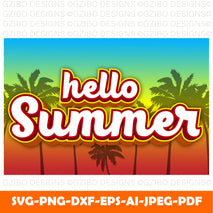hello summer editable text effect 3 dimension emboss modern style Modern Font ,Cricut Fonts, Procreate Fonts, Canva Fonts, Branding Font, Handwritten Fonts, Farmhouse Fonts, Fonts for Crafting svg