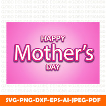 happy-mother-s-day-text-effect Happy Mother's Day Card  Mummy / Mom/ With love card Personalized Mothers day Gift