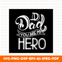 happy-father-day-lettering-greeting-card-design-hand-drawn-text-elements-invitations-posters-greeting-cards-t-shirt-design A Sons First Hero A Daughters First Love Svg, Dad Svg, Father Svg, Father’s Day Svg, Dad Quote Svg, Dad Svg, Dad Dxf, Dad Cricut