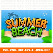 summer beach editable text effect 3 dimension emboss cartoon style Modern Font ,Cricut Fonts, Procreate Fonts, Canva Fonts, Branding Font, Handwritten Fonts, Farmhouse Fonts, Fonts for Crafting