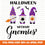 Halloween with my gnomies spooky gnomes vector template for typography poster greeting card banner sticker etc - GZIBO