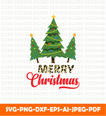 Merry Christmas ChristmasTree svg bundle | christmas ornament svg | christmas sign svg | christmas 2022 svg | christmas cut files png - GZIBO