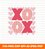 Retro valentine day  XOXO clipart valentines day design| Valentine 2023 svg - GZIBO