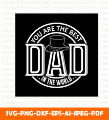 Dad typography t shirt design (1) SVG,  Fathers day Svg, Love text Svg, Font Svg, Cut File for Cricut, Silhouette, Digital Download Handwritten Fonts, Farmhouse Fonts, Fonts for Crafting