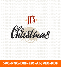 Merry Christmas Retro Poster With Hand Lettering  Christmas svg christmas sign svg - GZIBO