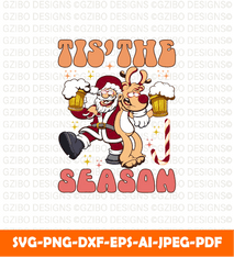 It's the Season Christmas SVG Bundle, Christmas sign svg , Merry Christmas svg, Christmas Ornaments Svg - GZIBO