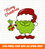 Cute Christmas Gnome vector svg, Cricut cut files, Instant download - GZIBO