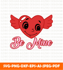 Be-mine-valentines-day-svg