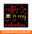 Cofee is my valentine quotes mug design vector typography tshirt design Valentine 2023 svg - GZIBO