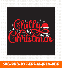 Chilling Christmas digital download - the nightmare before christmas svg - GZIBO