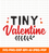 Saint Valentines day tiny valentine quote - GZIBO