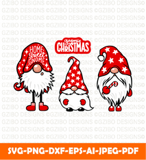 Gnomes Bundle Svg,  Gnome Svg, Gnomies Svg, Christmas Svg File, Gnomes Png, Gnome Clip Art Christmas svg - GZIBO