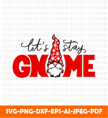 Funny Gnome svg Gnomes Bundle  Christmas Svg File - GZIBO
