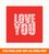 love you happy  vector handdrawn  texture luxury_2| Valentine 2023 svg - GZIBO
