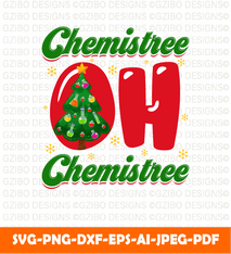Christmas Oh Christmas Christmas Cut File, Sublimation, Clip Art, For Cricut | svg jpg png eps - GZIBO