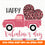 Happy Valentine's Day SVG, Heart Svg, Love Svg, Hearts SVG, Valentine Svg, Valentines day Svg, Cut File for Cricut, Silhouette, Digital Download