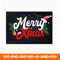 Sets of christmas typography Png, Merry Christmas Png, Christmas Png, Western PNG, Santa Claus PNG, Flash Download - GZIBO