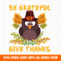 Fall thanksgiving day t shirt design Fall Svg, Thankful Svg, Pumpkin svg, Turkey svg, Gobble SVG, Svg Files For Cricut, Silhouette, Sublimation - GZIBO