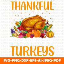 Thankful for my pre-k turkeys Thankful For My Pre-K Turkeys svg,  files for cricut - GZIBO