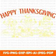 Thanksgiving typography t shirt design Thanksgiving  SVG, Family Thanksgiving SVG, Thankful for my family SVG, Thanksgiving family shirt - GZIBO