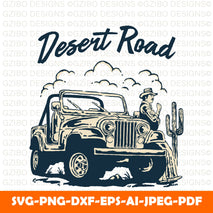 desert-road-offroad-car-illustration  SVG, Heart Svg, Love Svg, Hearts SVG, Valentine Svg, Valentines day Svg, Cut File for Cricut, Silhouette, Digital Download