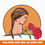 woman-rose-flower-illustration-tshirt-design bloom flower collection flower background flower wallpaper flower drawn spring watercolor painted flowers