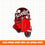 scooter-shirt SVG, Heart Svg, Love Svg, Hearts SVG, Valentine Svg, Valentines day Svg, Cut File for Cricut, Silhouette, Digital Download