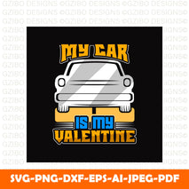 car-t-shirt-design SVG, Heart Svg, Love Svg, Hearts SVG, Valentine Svg, Valentines day Svg, Cut File for Cricut, Silhouette, Digital Download