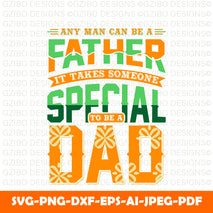 fathers-day-typography-t-shirt-design-template-happy-fathers-day-quotes-design (1) A Sons First Hero A Daughters First Love Svg, Dad Svg, Father Svg, Father’s Day Svg, Dad Quote Svg, Dad Svg, Dad Dxf, Dad Cricut