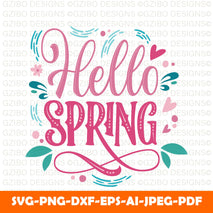 beautiful-spring-lettering-great-design-any-purposes-hello-spring Modern Font  - Cricut Fonts, Procreate Fonts, Canva Fonts, Branding Font, Handwritten Fonts, Farmhouse Fonts, Fonts for Crafting