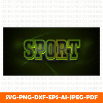 sport text effect editabl  soccer speed text style Modern Font ,Cricut Fonts, Procreate Fonts, Canva Fonts, Branding Font