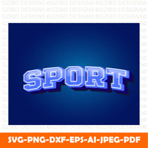 sport text editable text effect Modern Font ,Cricut Fonts, Procreate Fonts, Canva Fonts, Branding Font