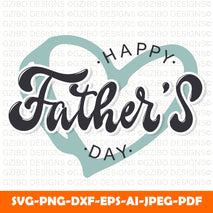father-s-day-lettering-quote-cards-prints A Sons First Hero A Daughters First Love Svg, Dad Svg, Father Svg, Father’s Day Svg, Dad Quote Svg, Dad Svg, Dad Dxf, Dad Cricut
