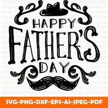 father39s-day-hand-drawn-lettering-illustration A Sons First Hero A Daughters First Love Svg, Dad Svg, Father Svg, Father’s Day Svg, Dad Quote Svg, Dad Svg, Dad Dxf, Dad Cricut
