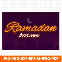 editable text effect ramadan kareem Modern Font ,Cricut Fonts, Procreate Fonts,Branding Font,Fonts for Crafting svg