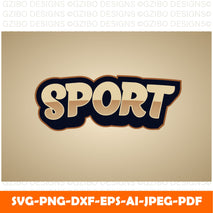 sport text effect  Modern Font ,Cricut Fonts, Procreate Fonts, Canva Fonts, Branding Font,svg