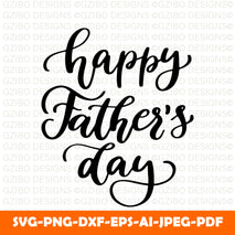 father-s-day-vector-card-with-handwritten-lettering A Sons First Hero A Daughters First Love Svg, Dad Svg, Father Svg, Father’s Day Svg, Dad Quote Svg, Dad Svg, Dad Dxf, Dad Cricut