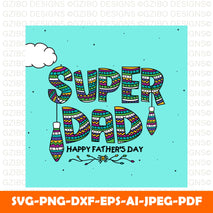 colorful-background-father-s-day A Sons First Hero A Daughters First Love Svg, Dad Svg, Father Svg, Father’s Day Svg, Dad Quote Svg, Dad Svg, Dad Dxf, Dad Cricut