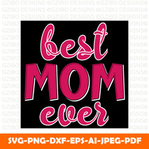 best-mom-ever Happy Mother's Day Card Handmade & Personalised Mummy / Mom/ With love card Personalized Mothers day Gift