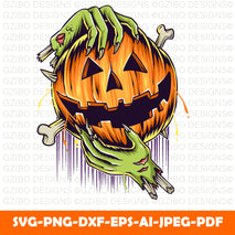 Halloween pumpkin in zombie hands Layered Skeleton Hands svg, skeleton Halloween pupmkin hand svg, Halloween Svg, Halloween skeleton svg, Hand Bra Svg, skeleton hand - GZIBO
