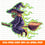 Cute witch riding magic brooms Teacher Halloween Svg, School Cut Files, You Can't Scare Me I'm A Teacher Svg, Funny Quote Svg Dxf Eps Png, Witch Clipart, Silhouette Cricut - GZIBO