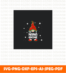 The nana gnome design inspiration vector christmas svg bundle | - GZIBO